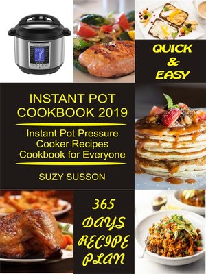 cover image of Instant Pot Cookbook 2019